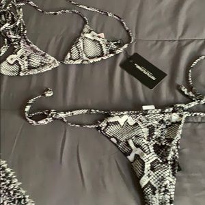 Snake Print Bikini